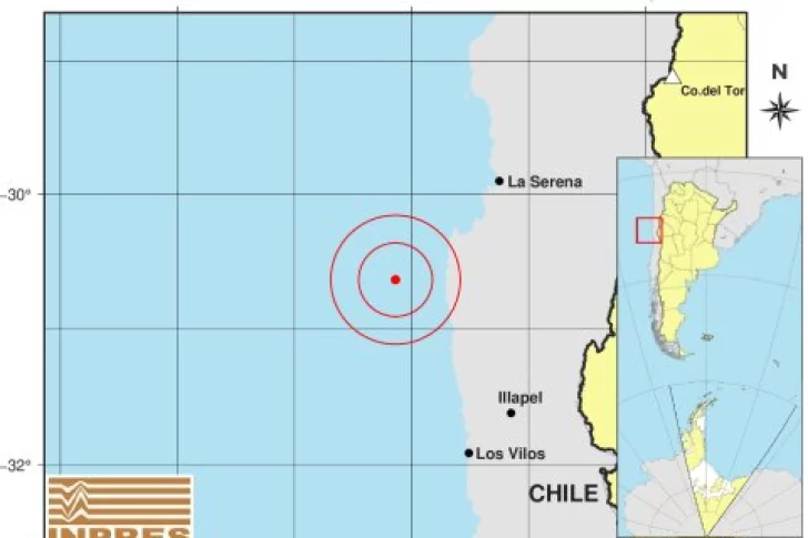 Fuerte sismo de 5,4° en la Costa Pacífica se sintió en San Juan