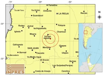 Fuerte sismo de 4,2 grados sacudió el suelo sanjuanino durante la madrugada del jueves
