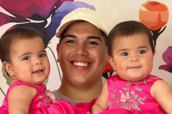 Thiago Medina dio el primer paseo con sus hijas luego del alta de su accidente