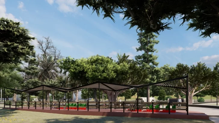 El viejo tren del Parque de Mayo quedará en exposición y el que comenzará a circular será completamente nuevo El viejo tren del Parque de Mayo quedará en exposición y el que comenzará a circular será completamente nuevo