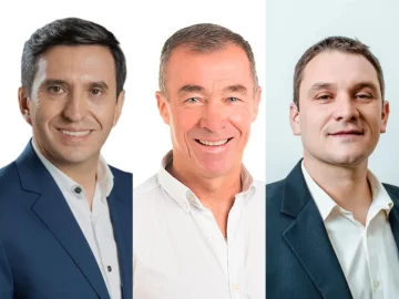 Las tres bancas que renueva San Juan quedan en manos de Andino, Martín y Chiconi Las tres bancas que renueva San Juan quedan en manos de Andino, Martín y Chiconi