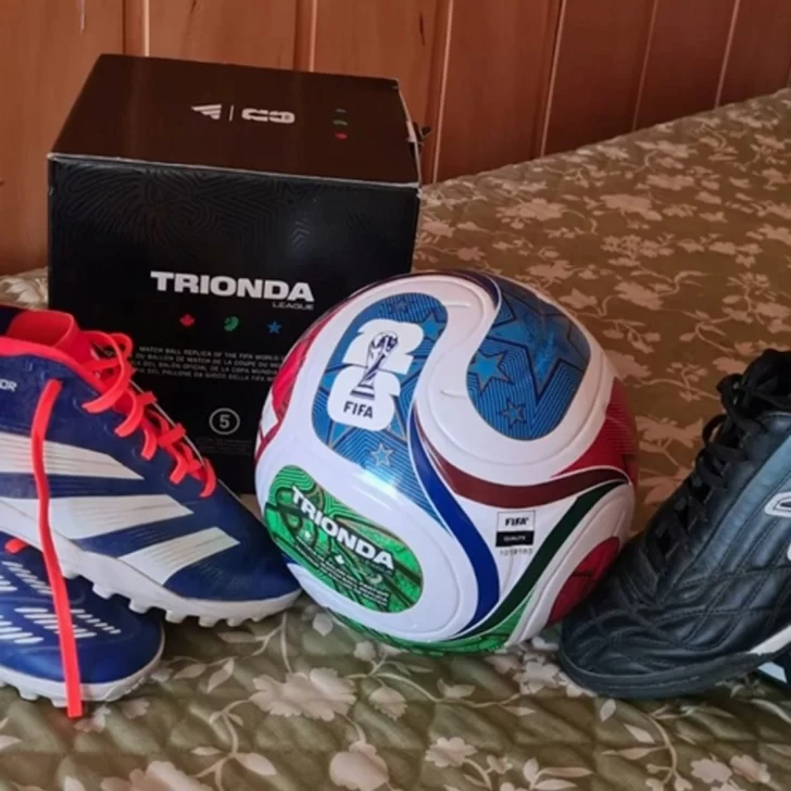 Trionda, la nueva pelota con la que ya se empezó a jugar el Mundial 2026 Trionda, la nueva pelota con la que ya se empezó a jugar el Mundial 2026