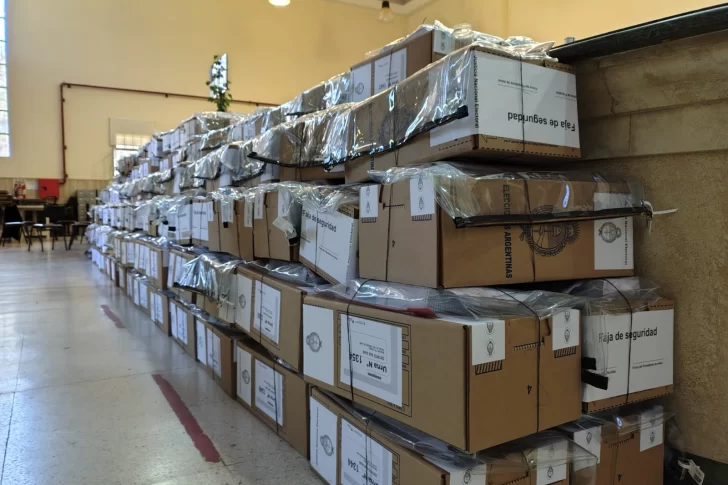 Elecciones legislativas en San Juan: se distribuyeron más de 1.800 urnas