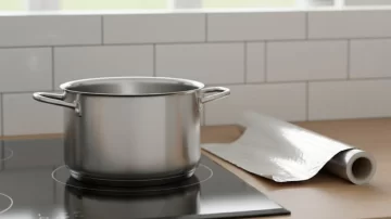 El método con papel aluminio que deja las ollas como nuevas en 5 minutos El método con papel aluminio que deja las ollas como nuevas en 5 minutos