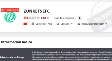 Por qué Zunkets IFC, la plataforma investigada en San Juan por presunta estafa, tiene calificación de “alto riesgo” Por qué Zunkets IFC, la plataforma investigada en San Juan por presunta estafa, tiene calificación de “alto riesgo”