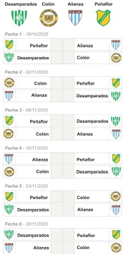 Regional Amateur: una por una, las fechas de los 11 sanjuaninos que irán con la ilusión llamada ascenso Regional Amateur: una por una, las fechas de los 11 sanjuaninos que irán con la ilusión llamada ascenso