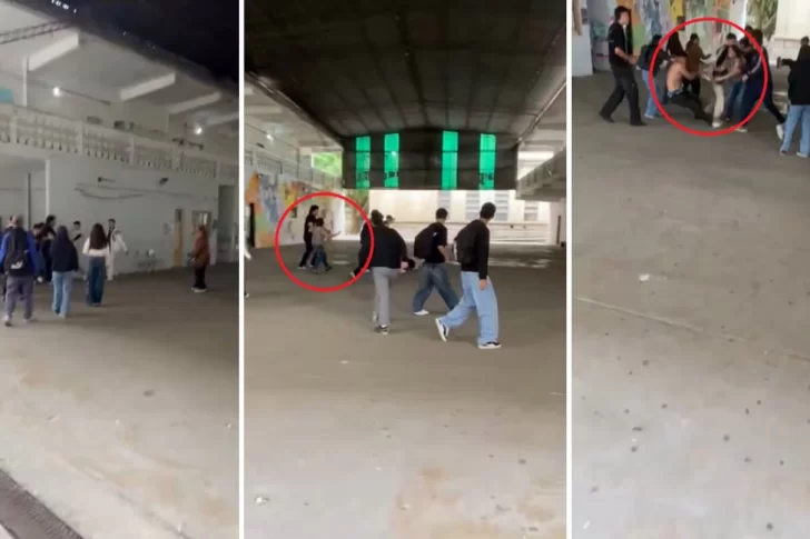 Lo echaron de la escuela por mala conducta, volvió con un palo, golpeó a los compañeros e hirió a una docente