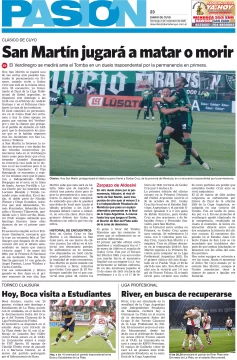 Tapa Pasion 2 de noviembre del 2025