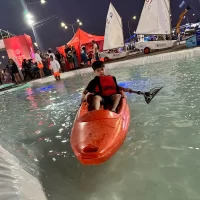 Una pileta y la chance de practicar deportes acuáticos, el gran atractivo de la FNS