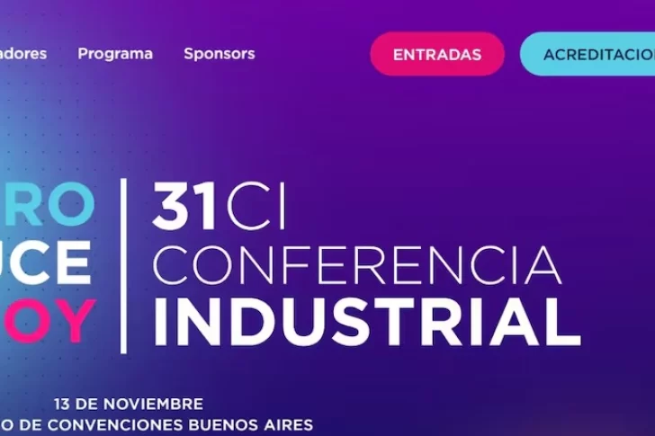 [EN VIVO] La 31ra Conferencia Industrial debate el futuro productivo de Argentina