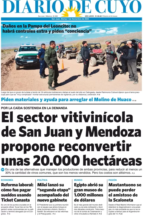 Tapa Edición 4 de Noviembre de 2025