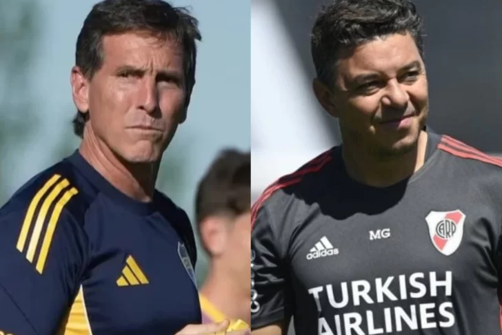 Superclásico: Úbeda tiene decidido el equipo titular de Boca mientras que Gallardo, con dudas por lesiones en River