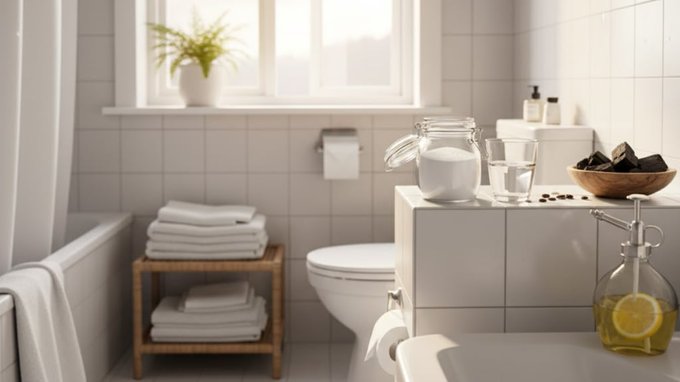 El método natural para sacar el olor a humedad del baño usando solo ingredientes del hogar