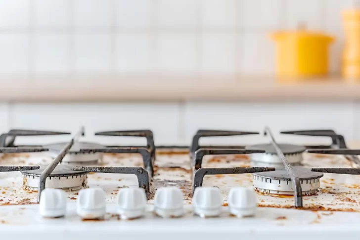 Adiós a la grasa en las hornallas: la mezcla casera que limpia sin detergente ni bicarbonato