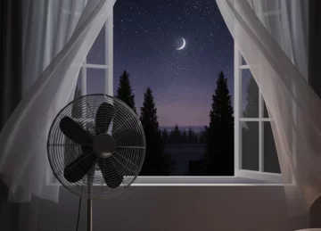 El truco para que el ventilador enfríe como un aire acondicionado