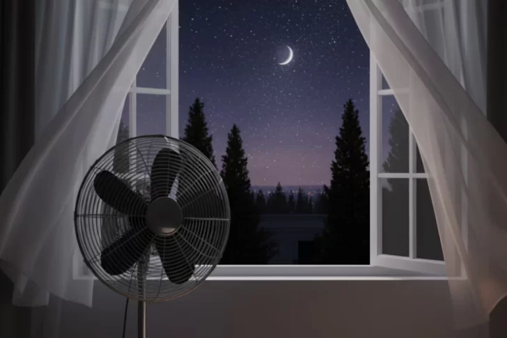 El truco para que el ventilador enfríe como un aire acondicionado