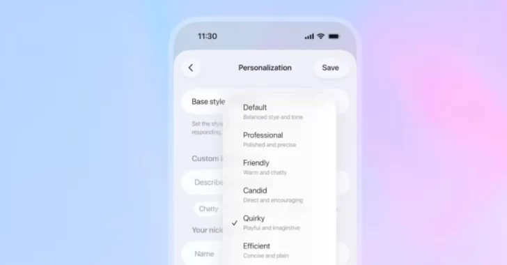 OpenAI lanzó GPT-5.1: los detalles