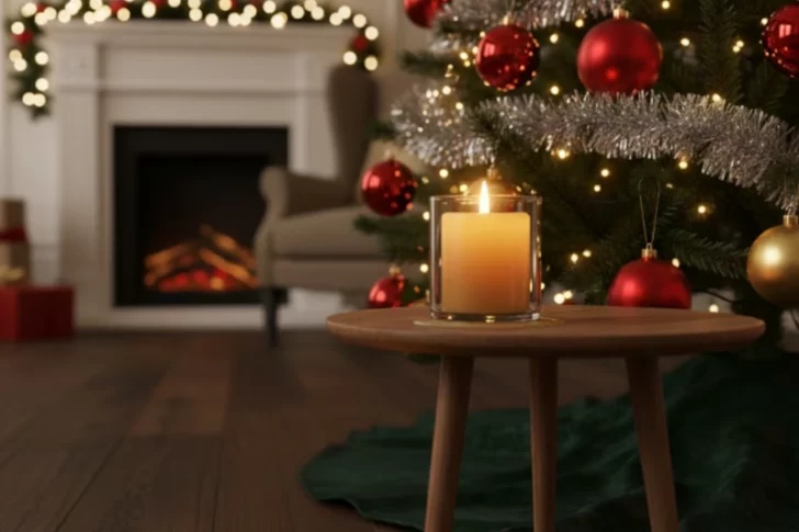 Qué cosas no podés poner cerca del árbol de Navidad si querés prevenir un incendio