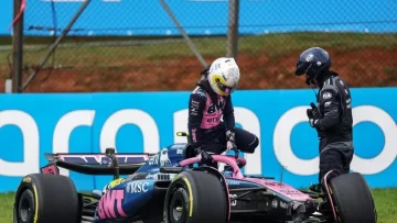 Mal sábado para Franco Colapinto en Brasil: tras el accidente en la Sprint, largará 18° en la carrera del domingo Mal sábado para Franco Colapinto en Brasil: tras el accidente en la Sprint, largará 18° en la carrera del domingo