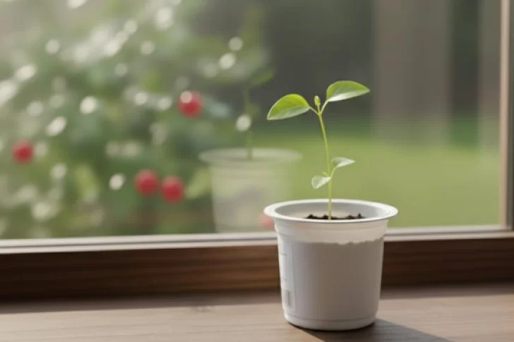La sorprendente planta que crece en un pote de yogur y da frutos los 12 meses