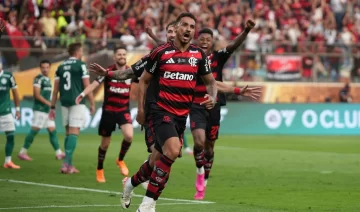 Flamengo le ganó 1-0 a Palmeiras y se consagró por cuarta vez campeón de la Copa Libertadores