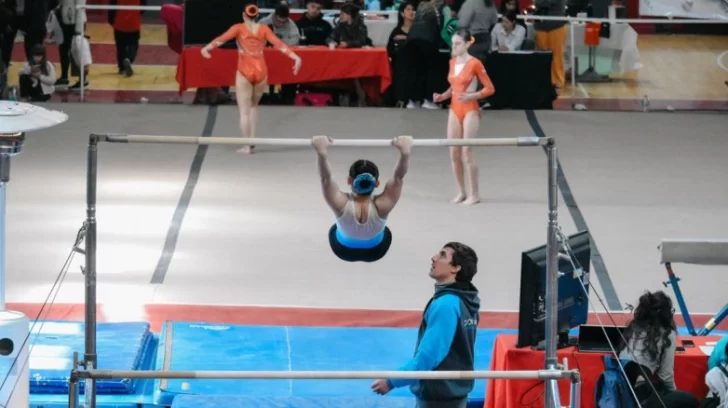 El estadio Aldo Cantoni recibe a los mejores gimnastas del país El estadio Aldo Cantoni recibe a los mejores gimnastas del país