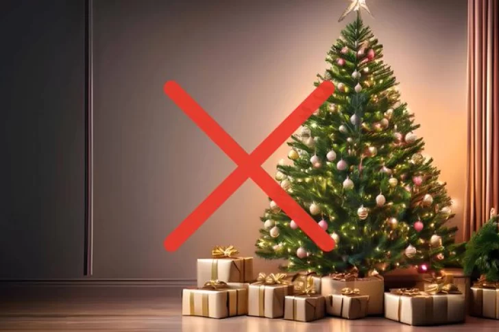 El árbol de Navidad cambia de color: la tendencia 2025 que arrasa en redes y vidrieras
