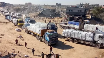 Agencias de ayuda afirman que no llegan suficientes tiendas ni alimentos a Gaza Agencias de ayuda afirman que no llegan suficientes tiendas ni alimentos a Gaza