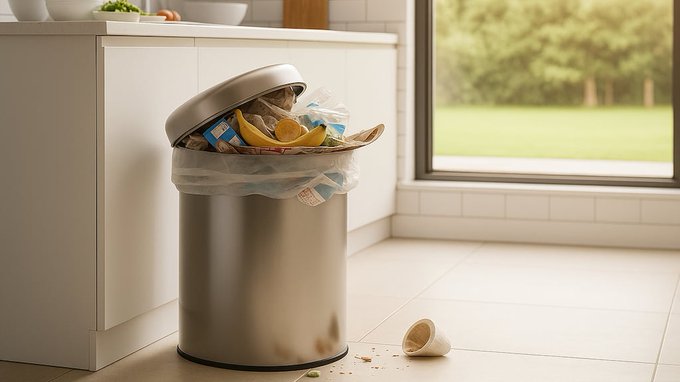 Cómo eliminar el mal olor del tacho de basura con un simple truco con sal Cómo eliminar el mal olor del tacho de basura con un simple truco con sal