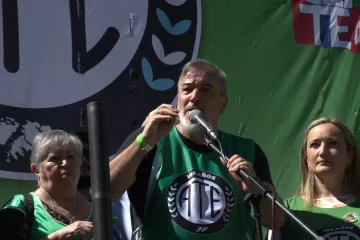 El Gobierno denunció al sindicalista Rodolfo Aguiar por amenazas contra el orden democrático