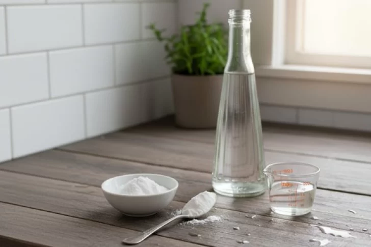 El truco con bicarbonato y vinagre que los pintores no quieren que sepas