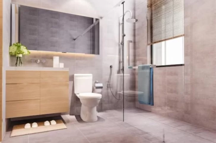 Adiós a los azulejos y al porcelanato: el revestimiento que se impone en los baños