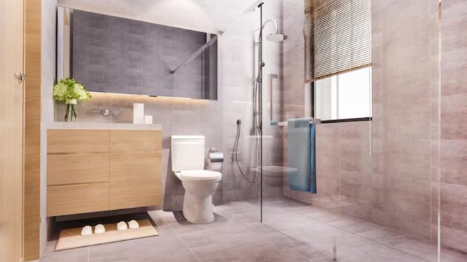 Adiós a los azulejos y al porcelanato: el revestimiento que se impone en los baños