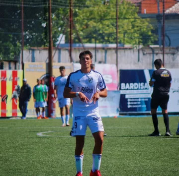 Goles que ilusionan: Santi Arias, el sanjuanino que debutó en la Reserva de Quilmes y sueña con llegar a Primera