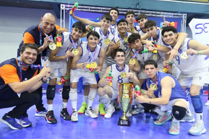 La selección de vóley masculino venció a Metropolitana y ganaron el oro en los Binacionales La selección de vóley masculino venció a Metropolitana y ganaron el oro en los Binacionales