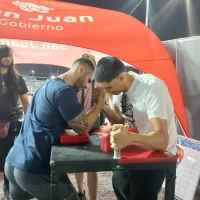 Un rinconcito para hacer pulseadas y difundir una disciplina que crece en San Juan