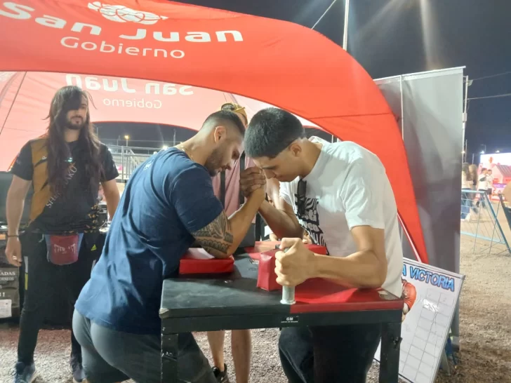 Un rinconcito para hacer pulseadas y difundir una disciplina que crece en San Juan Un rinconcito para hacer pulseadas y difundir una disciplina que crece en San Juan