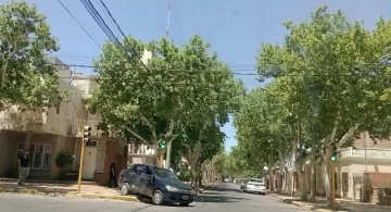 Fuerte choque en una esquina con semáforos en Capital Fuerte choque en una esquina con semáforos en Capital