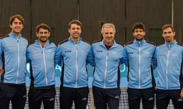 Argentina ya está en Italia esperando el comienzo del Final 8 de Copa Davis