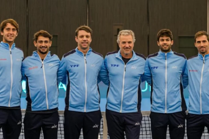 Argentina ya está en Italia esperando el comienzo del Final 8 de Copa Davis