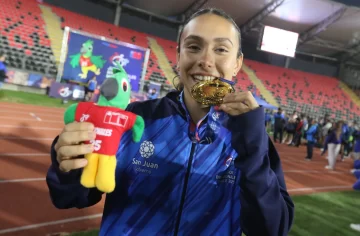 Isabella Gómez, la responsable del primer oro para San Juan en los Juegos Binacionales Isabella Gómez, la responsable del primer oro para San Juan en los Juegos Binacionales