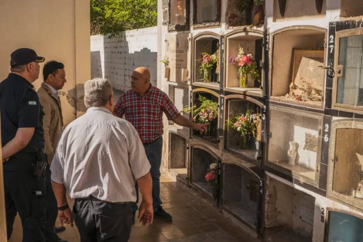 Ante los reiterados hechos de vandalismo en el cementerio, el municipio de Pocito hizo la denuncia y reforzará la seguridad en el lugar