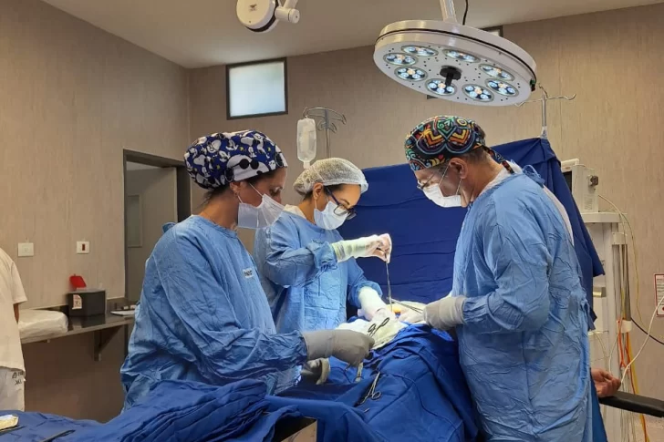 Luego de 3 años, volvieron a realizar cirugías de ligaduras de las trompas de Falopio en el Hospital de Barreal