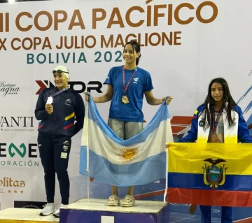 La nadadora sanjuanina que pidió ayuda para poder competir en Bolivia, tuvo premio: ganó la Copa Pacífico La nadadora sanjuanina que pidió ayuda para poder competir en Bolivia, tuvo premio: ganó la Copa Pacífico