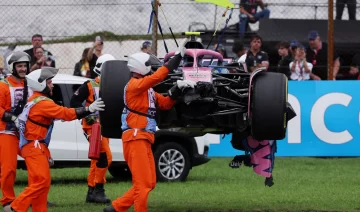Franco Colapinto golpeó contra el muro en el sprint de Brasil y tuvo que abandonar Franco Colapinto golpeó contra el muro en el sprint de Brasil y tuvo que abandonar