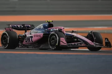 Colapinto terminó último en el ensayo previo a la clasificación Sprint del GP de Qatar de F1