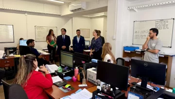 La obra de remodelación y ampliación de 5 dependencias de la Justicia tiene un 93% de avance