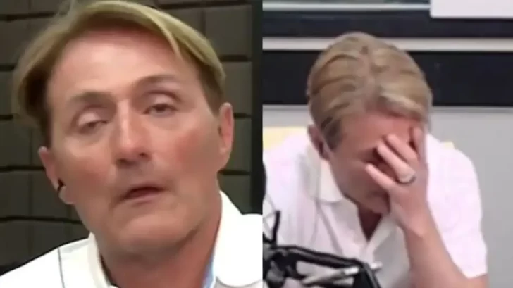 Daniel Gómez Rinaldi se descompensó en vivo y pensaron que era acting Daniel Gómez Rinaldi se descompensó en vivo y pensaron que era acting