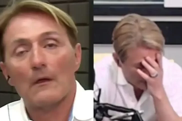 Daniel Gómez Rinaldi se descompensó en vivo y pensaron que era acting