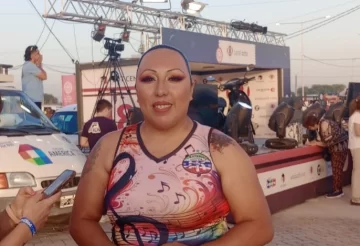 La pasista riojana que recorre el país bailando y llegó invitada por una comparsa chimbera a la FNS La pasista riojana que recorre el país bailando y llegó invitada por una comparsa chimbera a la FNS